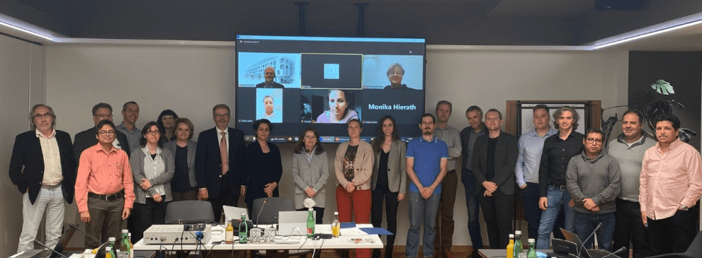 Prabodha Kumar Meher with SINFONIA Scientists and researchers during Annual Consortium meetings October 2022. 